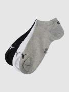 Puma Sneakersocken mit Label-Details im 3er-Pack in Offwhite, Größe 35...