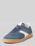 Marc O'Polo Low Top Sneaker aus edlem Velours-Rindsleder mit Glattlede...