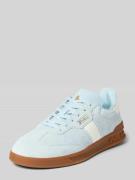 Polo Ralph Lauren Sneaker aus echtem Leder Modell 'Aera' in Hellblau, ...