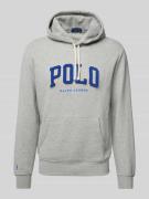 Polo Ralph Lauren Regular Fit Hoodie mit Baumwollanteil in Hellgrau, G...