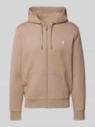 Polo Ralph Lauren Regular Fit Sweatjacke mit Baumwolle in Camel, Größe...