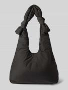 LEFRIK Handtasche mit Knotendetails Modell 'BIWA' in Black, Größe 1