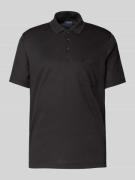 Christian Berg Men Regular Fit Poloshirt mit Brusttasche in Black, Grö...