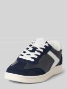 Marc O'Polo Low Top Sneaker aus echtem Leder in Dunkelblau, Größe 36