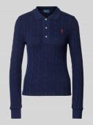 Polo Ralph Lauren Regular Fit Poloshirt aus reiner Baumwolle in Dunkel...