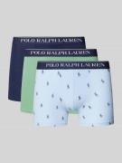 Polo Ralph Lauren Underwear Trunks mit elastischem Label-Bund im 3er-P...