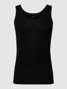 Mey Tanktop im unifarbenen Design in Black, Größe L