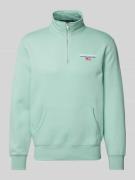 Polo Sport Sweatshirt mit Label-Stitching in Mint, Größe L