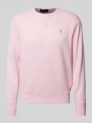 Polo Ralph Lauren Sweatshirt mit Rundhalsausschnitt in Pink, Größe L