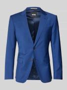 BOSS Slim Fit 2-Knopf-Sakko mit Kissing Buttons Modell 'Huge' in Royal...