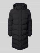 Superdry Steppjacke mit Kapuze in Black, Größe XL