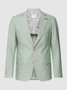 ATELIER TORINO 2-Knopf-Sakko aus Leinen-Mix in Lind, Größe 56