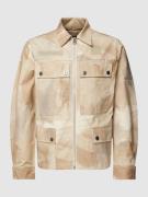 G-Star Raw Jacke mit Camouflage-Muster in Beige, Größe S