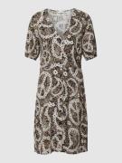 Frogbox Blusenkleid aus Viskose in Black, Größe 36