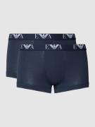 Emporio Armani Trunks mit Stretch-Anteil im 2er-Pack in Marine, Größe ...