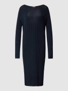 Tom Tailor Kleid mit U-Boot-Ausschnitt in Marine, Größe 34