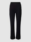Christian Berg Woman Stoffhose mit Bügelfalten in Black, Größe 48