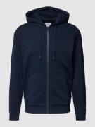 Jack & Jones Sweatjacke mit Kapuze Modell 'BRADLEY' in Dunkelblau, Grö...