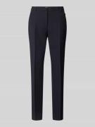 Jake*s Collection Slim Fit Hose in unifarbenem Design in Marine, Größe...