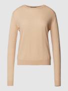 Weekend Max Mara Longsleeve mit Rundhalsausschnitt Modell 'MOCHI' in C...