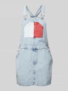 Tommy Jeans Latzkleid in Denim-Optik Modell 'DUNGAREE' in Hellblau, Gr...