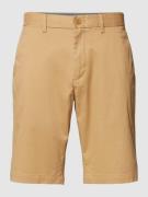 Tommy Hilfiger Shorts in unifarbenem Design in Sand, Größe 34