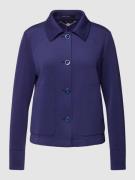 Marc Cain Blazer mit aufgesetzten Taschen in Lila, Größe 34