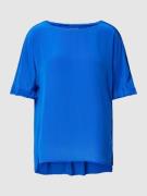 Marc Cain Bluse mit U-Boot-Ausschnitt in Royal, Größe 34