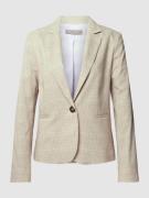 Christian Berg Woman Selection Blazer mit Hahnentrittmuster in Hellgra...