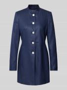 WHITE LABEL Longblazer mit Stehkragen in Marine, Größe 36