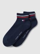 Tommy Hilfiger Socken mit Label-Print im 2er-Pack in Marine, Größe 39-...