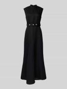 Ivy Oak Maxikleid aus Leinen-Lyocell-Mix Modell 'MANILA' in Black, Grö...