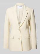 Selected Femme Blazer mit Brustleistentasche Modell 'RITA' in Beige, G...