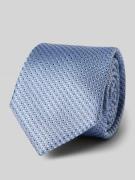 Willen Seidenkrawatte in klassischer Form in Mittelgrau, Größe 1