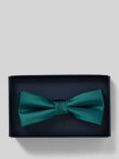 Willen Fliege aus Seide in Petrol, Größe 1