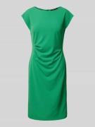 Swing Tailliertes Cocktailkleid mit Rundhalsausschnitt in Gruen, Größe...