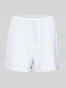 Tom Tailor Denim Loose Fit Shorts aus Leinen-Viskose-Mix in Weiss, Grö...