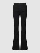 Pieces Flared Jeans mit Stretch-Anteil Modell 'Peggy' in Black, Größe ...