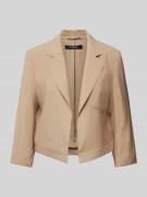 comma Blazer mit Brusttasche in Camel, Größe 42