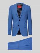 HUGO Slim Fit Anzug mit 2-Knopf-Sakko Modell 'Arti/Hesten' in Aqua, Gr...