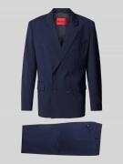 HUGO Anzug aus reiner Schurwolle mit Reverskragen Modell 'Karlo' in Ma...