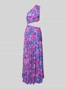 ADLYSH Abendkleid mit Cut Out in Blau, Größe 32