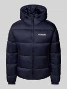 Napapijri Steppjacke mit Label-Print Modell 'SUOMI' in Marine, Größe X...