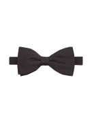 Blick Fliege aus reiner Seide in Black, Größe 1