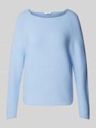 s.Oliver RED LABEL Regular Fit Strickpullover aus Baumwoll-Mix mit Rag...