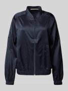 (The Mercer) N.Y. Seidenblouson mit aufgesetzten Eingrifftaschen in Ma...