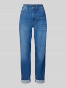 MAC Mom Fit Jeans im 5-Pocket-Design Modell 'Carol' in Dunkelblau, Grö...