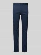 BOSS Orange Slim Fit Chino mit Eingrifftaschen in Marine, Größe 30/32