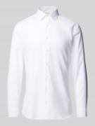OLYMP No. Six Super Slim Fit Business-Hemd mit Kentkragen in Weiss, Gr...