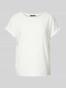 Vero Moda Relaxed Fit T-Shirt mit Lochspitze Modell 'TASSA' in Weiss, ...